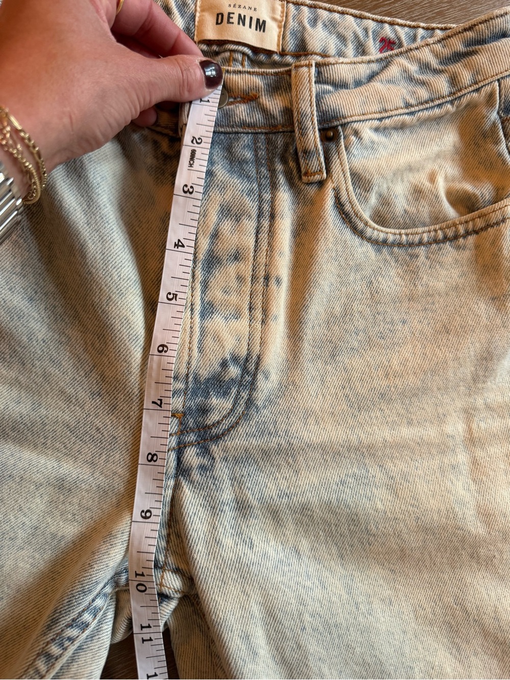 Sézane Light Wash Straight-Leg Jeans - Picture 5 of 10